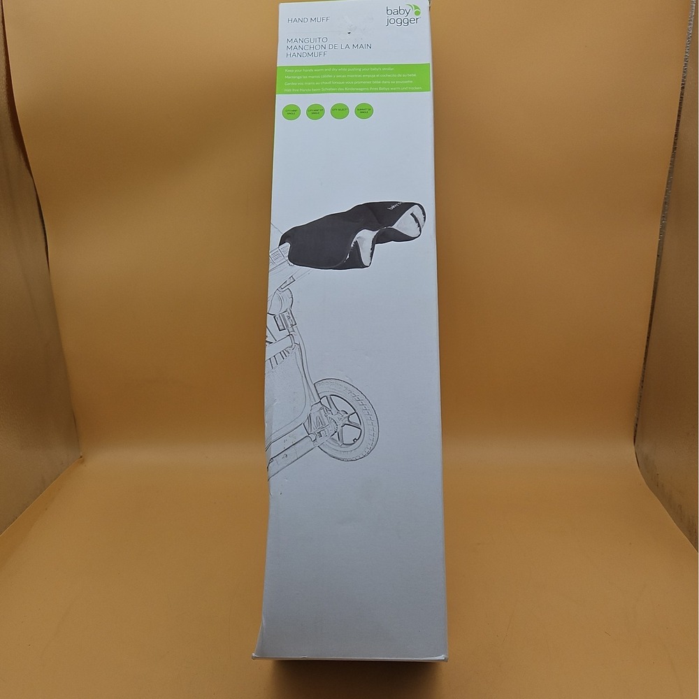 Baby Jogger Plush Stroller Hand Muff Neoprene BJ90505 Black